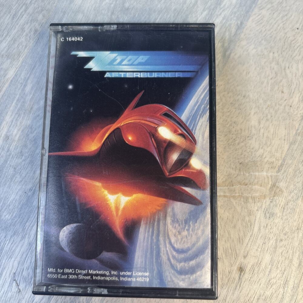 Afterburner by ZZ Top (Cassette, 1985, Warner Bros.)
